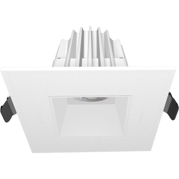 Sunlite 2" Canless 3000K New Construction/Remodel 90 CRI Dimmable Square Integrated LED Recessed Light Kit 85556-SU